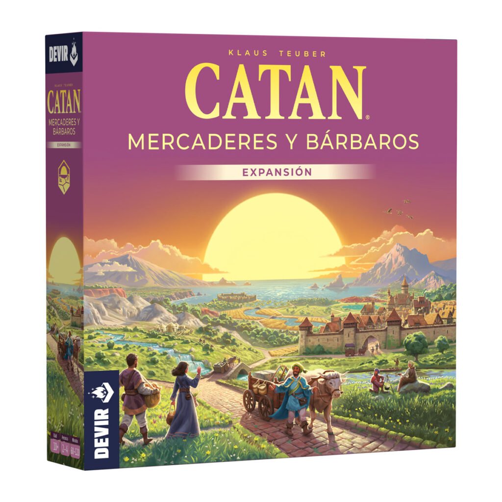 Catan Mercaderes y Bárbaros | Expansión Modular de Estrategia