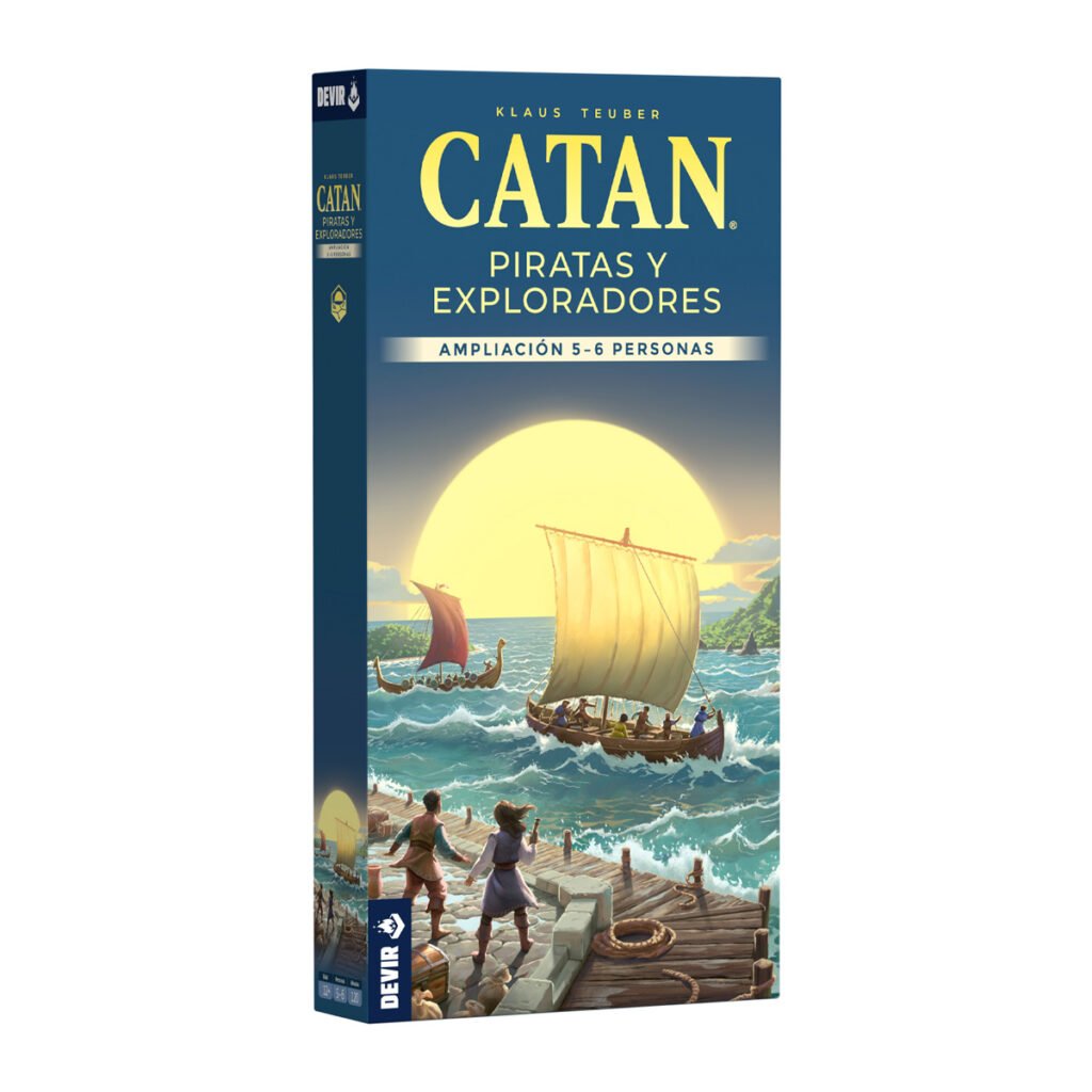 Catan Piratas y Exploradores 5-6 Jugadores | Expansión de Estrategia