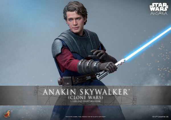 Star Wars: The Clone Wars Figura 1/6 Anakin Skywalker 31 cm (Embalaje dañado)