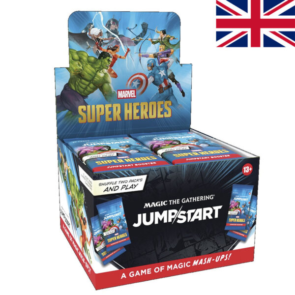 Marvel-JumpStart Magic The Gathering: Marvel Super Heroes Jumpstart Booster Display (Inglés)
