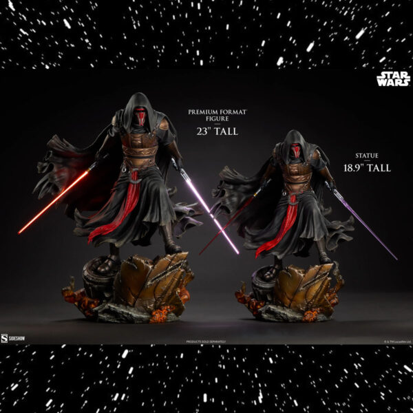 Star Wars: Estatua Premium Darth Revan - Sideshow Collectibles