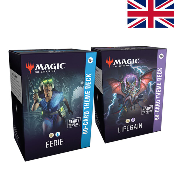 Magic The Gathering: Secrets Of Strixhaven - Pack Theme Deck Eerie + Lifegain (Inglés)