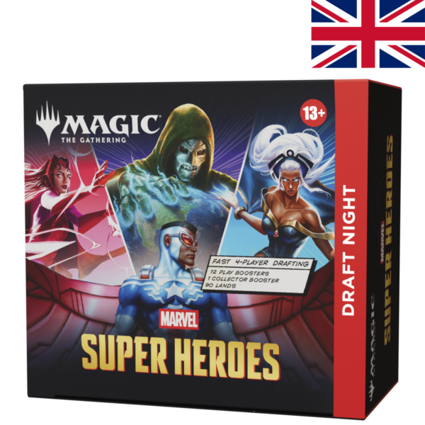 Magic The Gathering: Marvel Super Heroes Draft Night (Inglés)